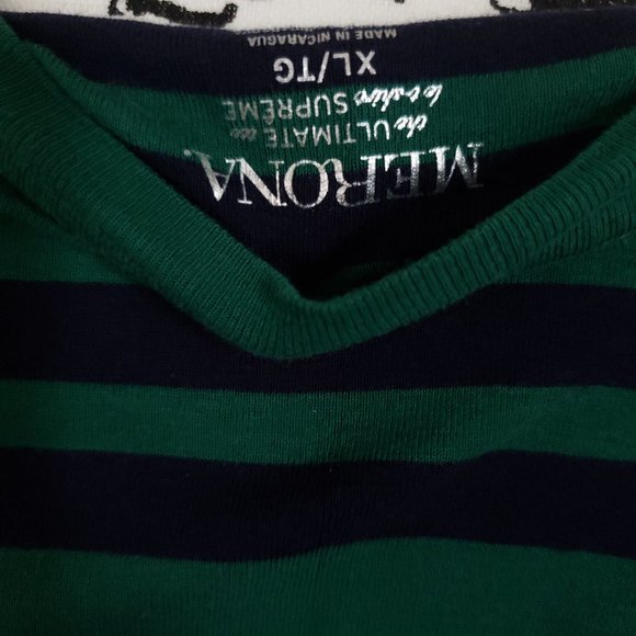 Merona Striped Long Sleeve Shirt - Picture 3 of 3